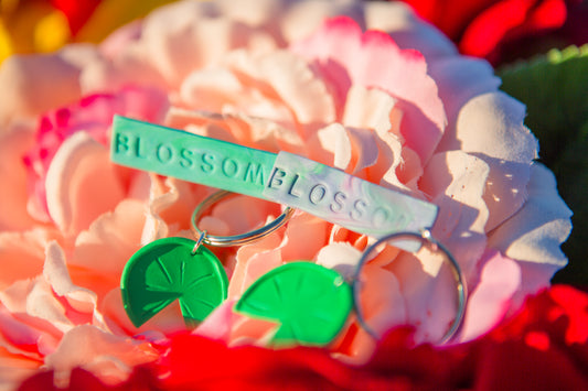 Keychains - "Blossom" and Lily Pad