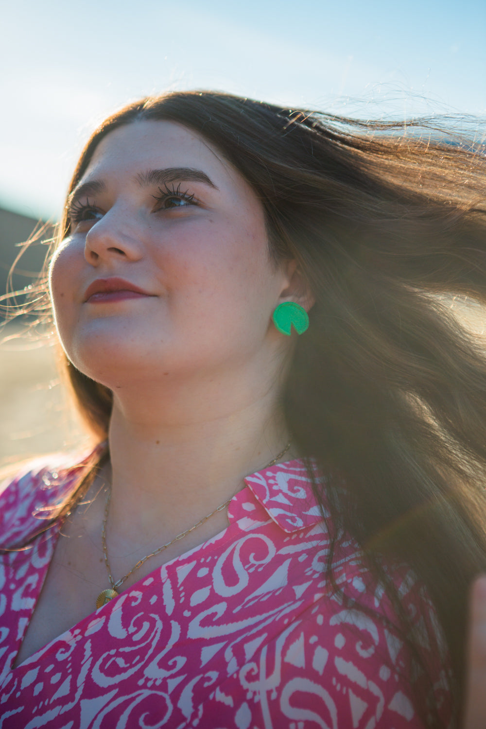 "In Blossom" - Lily Pad Studs