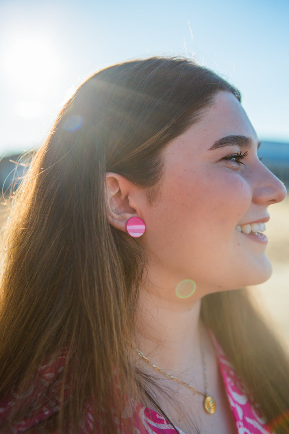 "In Blossom" - Lily Pad Studs